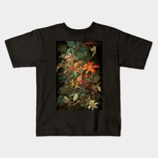 .I. Gardens :: Sampling Masters :: Ernst Haeckel + Rembrandt Kids T-Shirt